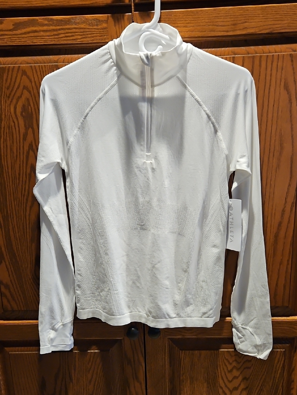 NWR Athleta Momentum Seamless Half Zip